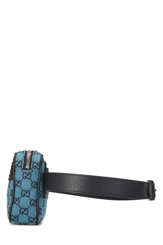 Blue GG Canvas Belt Bag, , large image number 2
