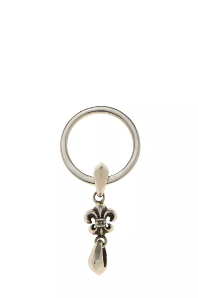 Sterling Silver Fleur-de-lis Pendant, , large