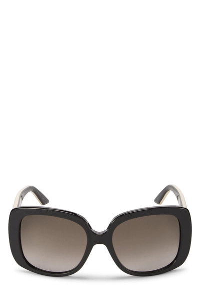 Black Dior Lady Lady 1D Sunglasses