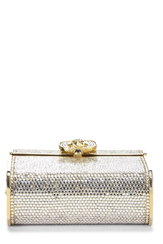 Silver Crystal Minaudi&egrave;re, , large image number 4