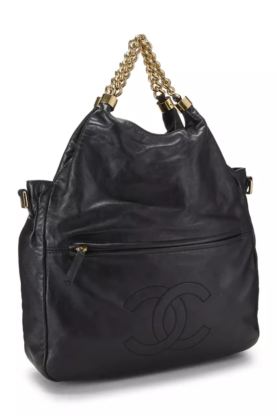 Black Lambskin Rodeo Drive Tote Medium, , large image number 1