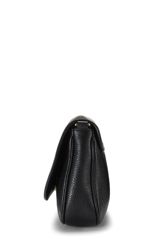 Black Grained Leather Soho Crossbody, , large image number 2