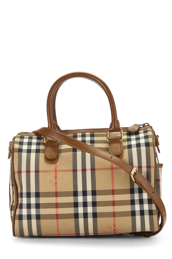 Brown Haymarket Check Canvas Boston Small, , large image number 3