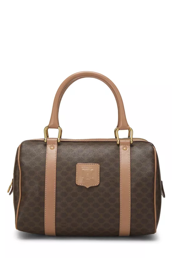 Brown Coated Canvas Macadam Boston, , large image number 0