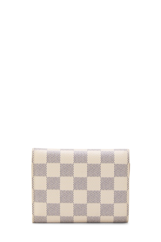 Pre-Owned Damier Azur Victorine Wallet QJAFFG0SWB00K