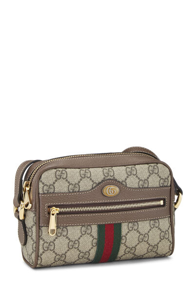 Original GG Supreme Canvas Web Ophidia Crossbody Mini, , large