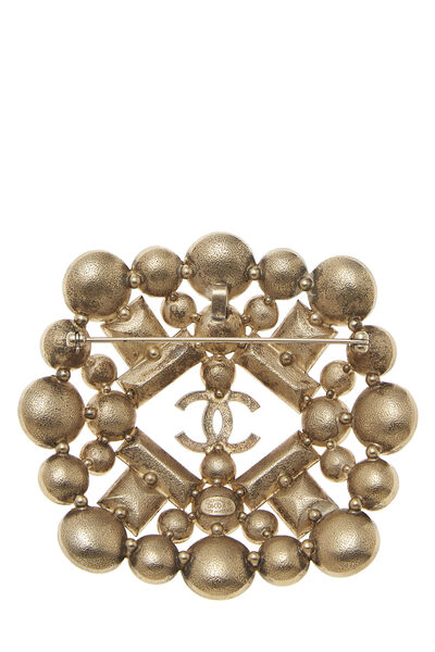 Multicolor Crystal Cluster 'CC' Pin, , large