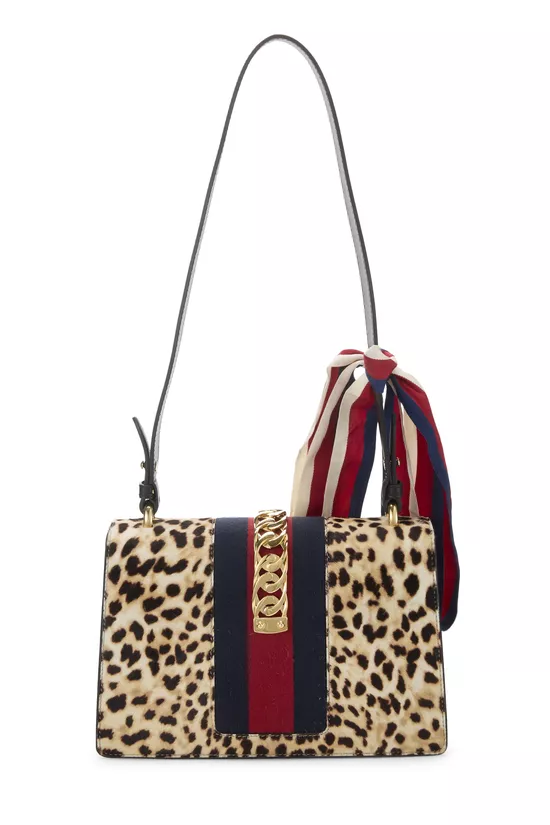 Multicolor Ponyhair Sylvie Shoulder Bag, , large image number 3