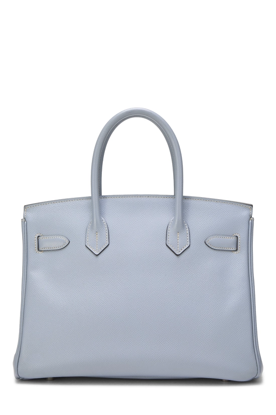 Blue Lin Epsom Birkin 30, , large image number 3