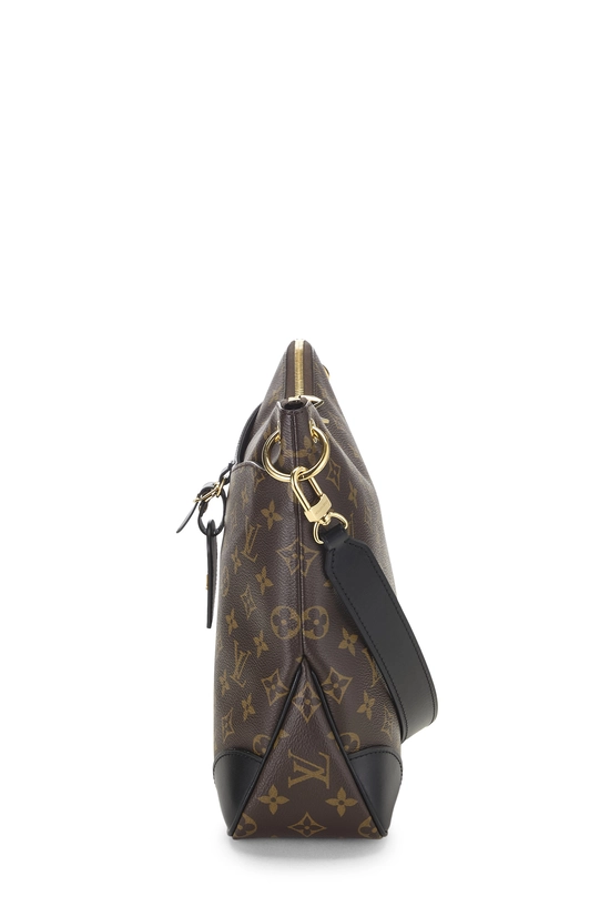 Black Monogram Canvas Odeon MM NM, , large image number 2