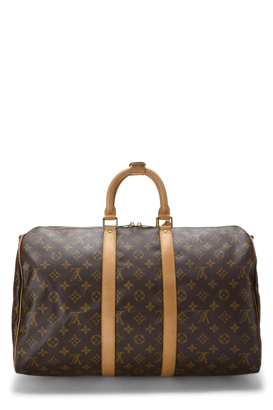Monogram Canvas Keepall Bandouliere 45, , large image number 3