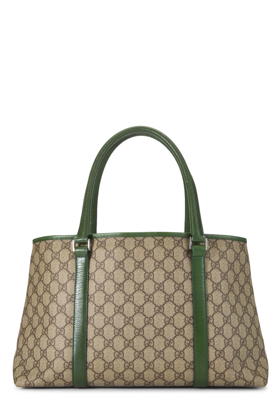 Green Original GG Supreme Canvas Tote , , large image number 3