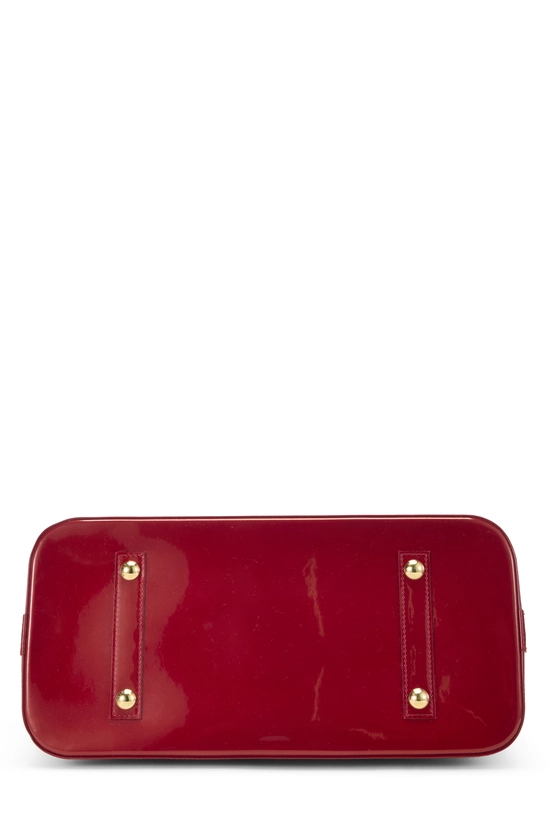 Pomme D'Amour Monogram Vernis Alma GM NM, , large image number 4