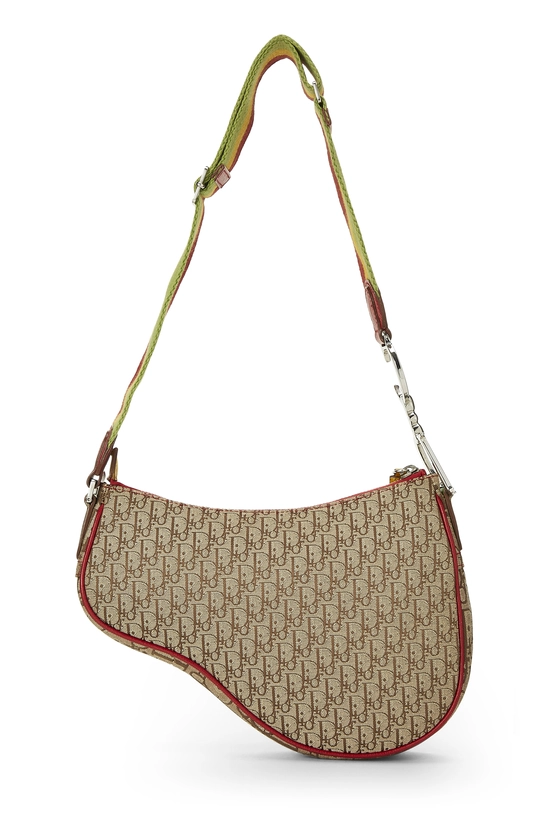 Multicolor Rasta Saddle Bag, , large image number 3