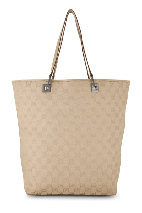 Beige Original GG Canvas Tote Large, , large image number 3