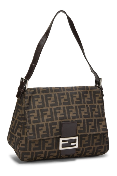 Fendi Brown Zucca Canvas Mama — photo 2