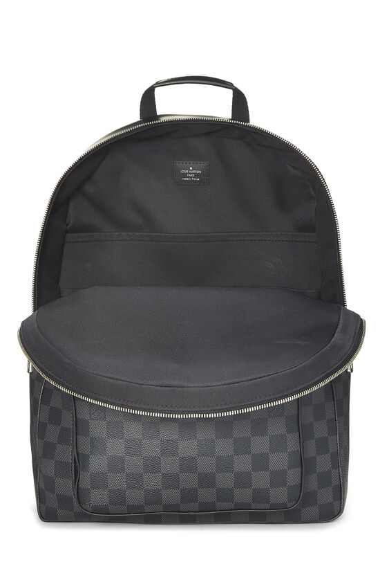 Black Damier Graphite Josh Backpack, , large image number 5