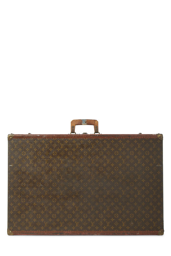Louis Vuitton Monogram Side Trunk Brown in Coated Canvas with Gold-tone - US