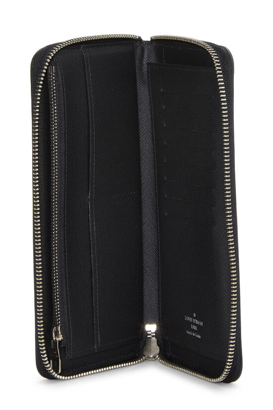 Black Epi Zippy Vertical Wallet , , large image number 3