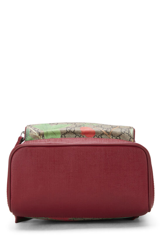 Red GG Supreme Canvas Tian Eden Backpack Small, , large image number 4
