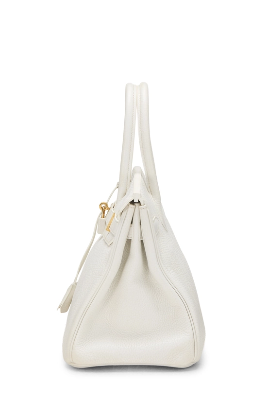 White Togo Birkin 30, , large image number 2