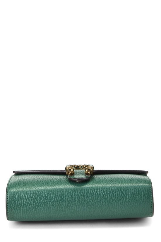 Green Leather Dionysus Wallet on Chain (WOC), , large image number 4