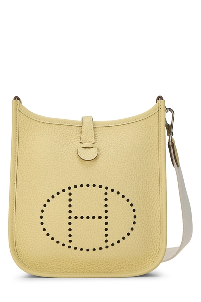 Hermès Jaune Poussin Clemence Evelyne Amazone TPM