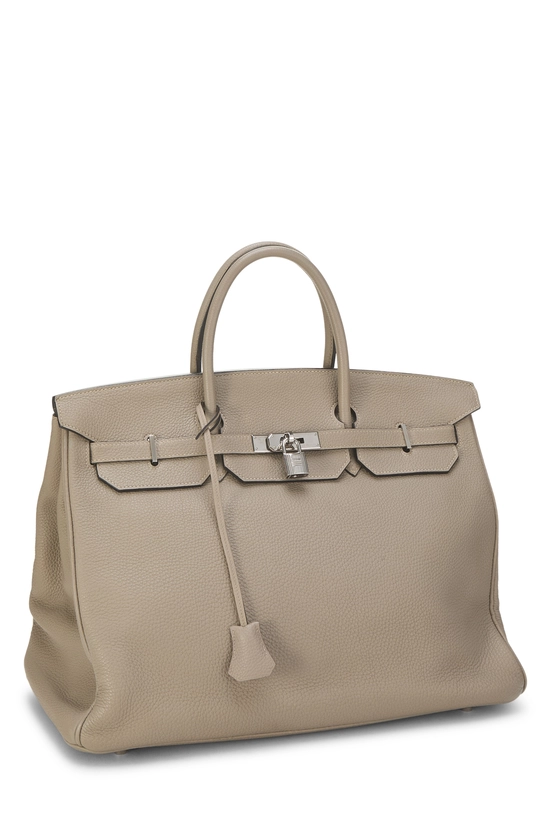 Gris Asphalt Togo Birkin 40, , large image number 1