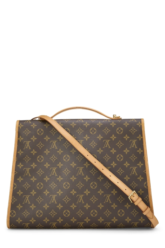 Monogram Canvas Beverly Briefcase GM, , large image number 3
