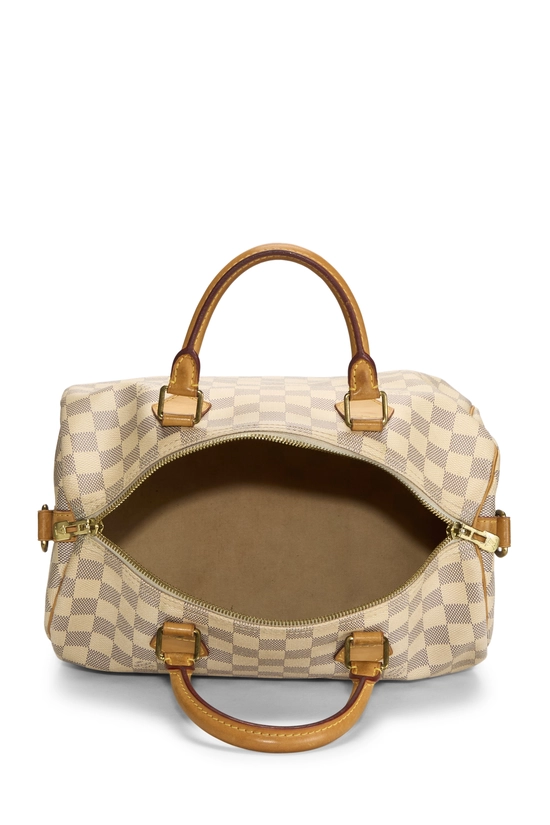 Damier Azur Speedy Bandouliere 30, , large image number 5
