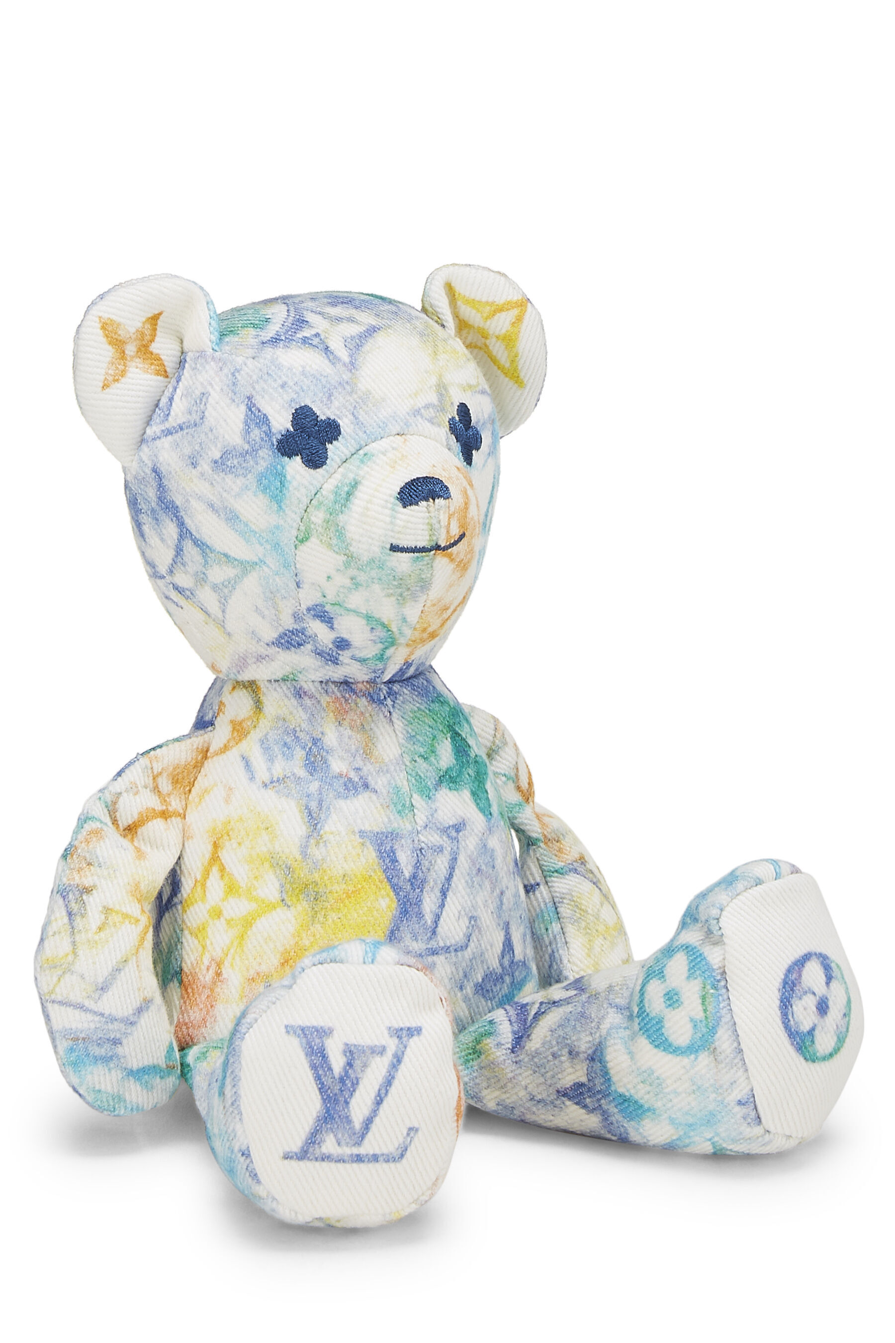 Unicef x Louis Vuitton Monogram Watercolor DouDou Teddy Bear QJH2SH4RMB000   WGACA