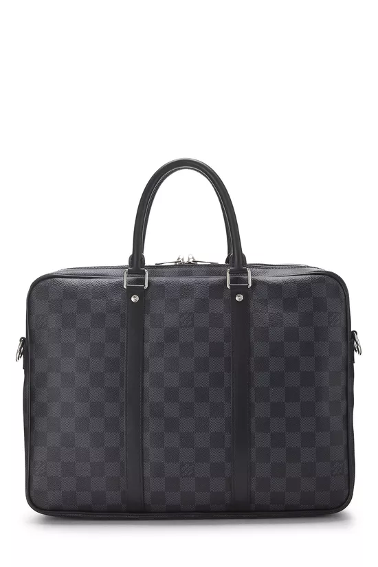 Damier Graphite Porte-Documents Voyage PM, , large image number 0