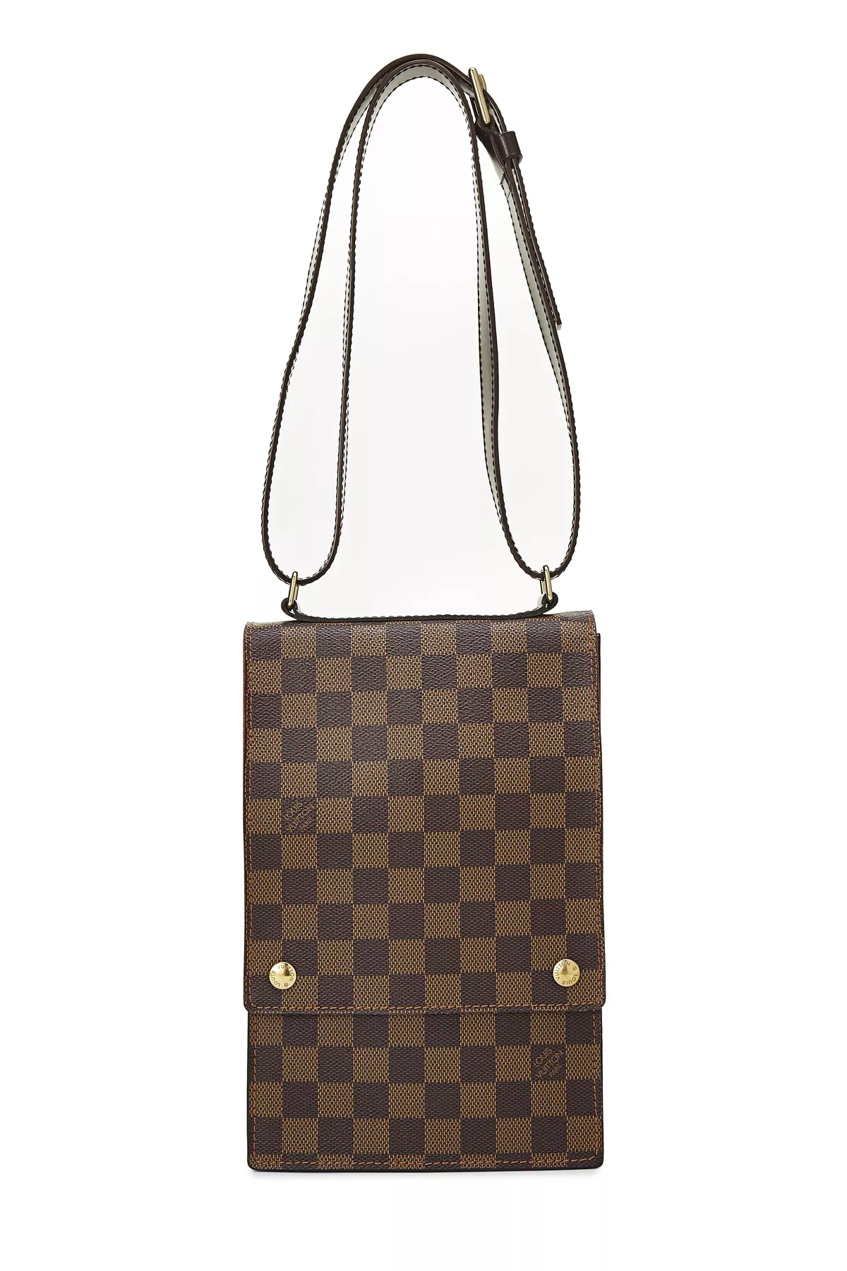 Damier Ebene Portobello Travel Shoulder Bag