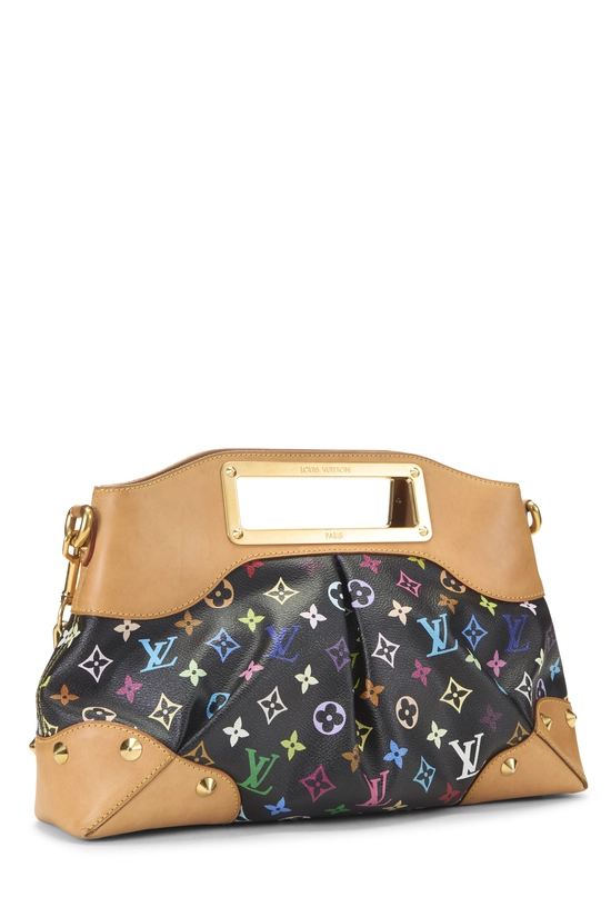 Takashi Murakami x Louis Vuitton Black Monogram Multicolore Judy MM, , large image number 1