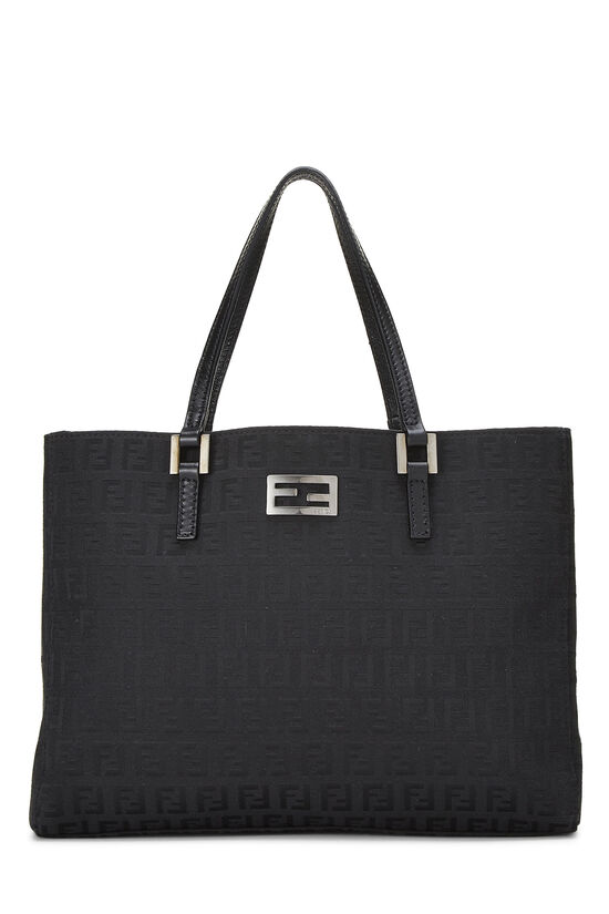 Black Zucchino Canvas Tote Small, , large image number 1