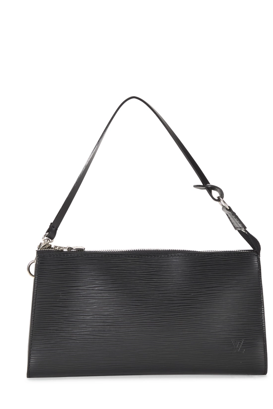 Black Epi Pochette Accessoires, , large image number 0