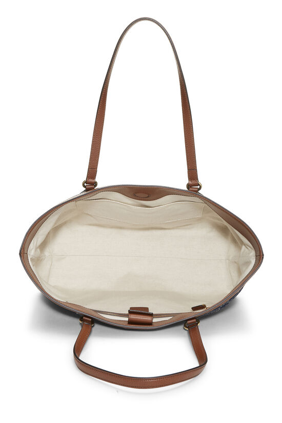 Blue Denim GG Ophidia Tote Medium, , large image number 5