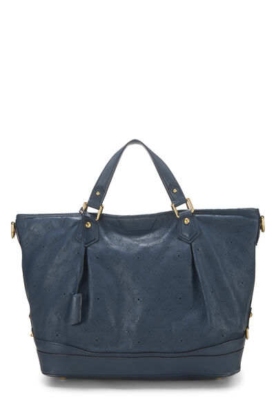 Blue Monogram Mahina Leather Stellar GM