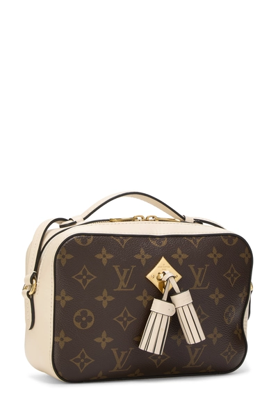 Louis Vuitton White Monogram Canvas Saintonge — photo 2