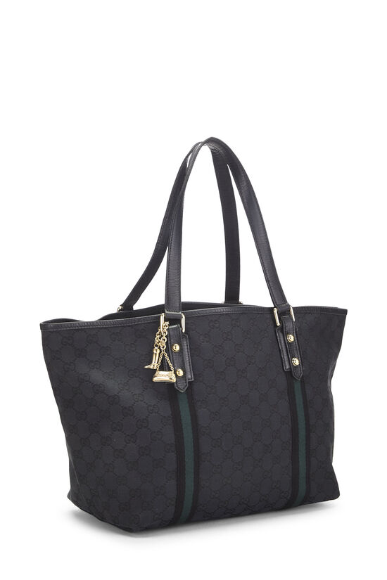 Black Original GG Canvas Jolicoeur Tote Large, , large image number 1