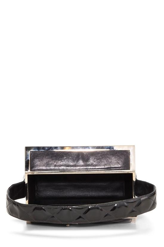 Black Quilted Lambskin Box Vanity Small, , large image number 5