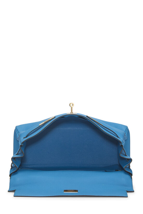 Bleu Zanzibar Togo Kelly Retourne 35, , large image number 5