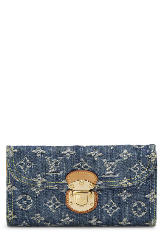 Louis Vuitton Denim Monogram Amelia Wallet