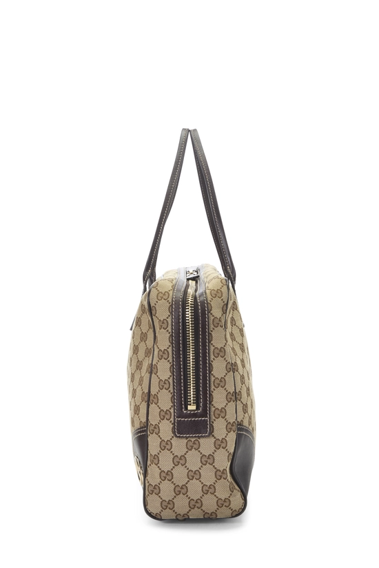 Orginial GG Canvas Britt Boston Bag Large NM, , large image number 2