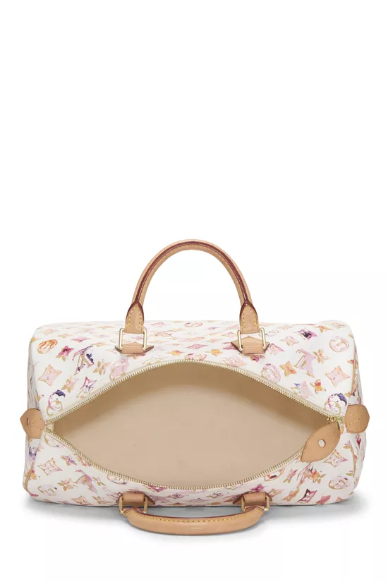 Richard Prince x Louis Vuitton Monogram Watercolor Speedy 35, , large image number 5