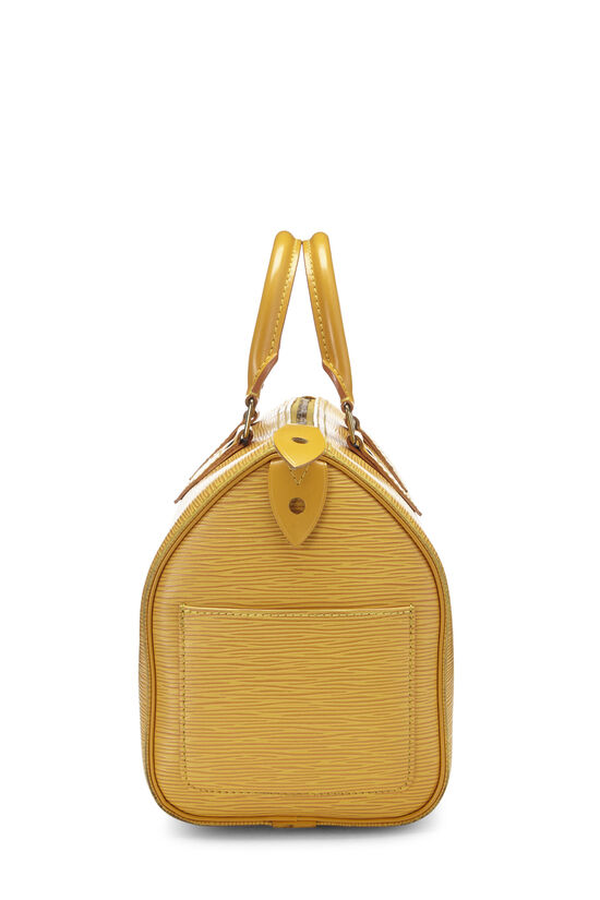 Auth Louis Vuitton Epi Speedy 25 M43019 Women's Handbag Jaune