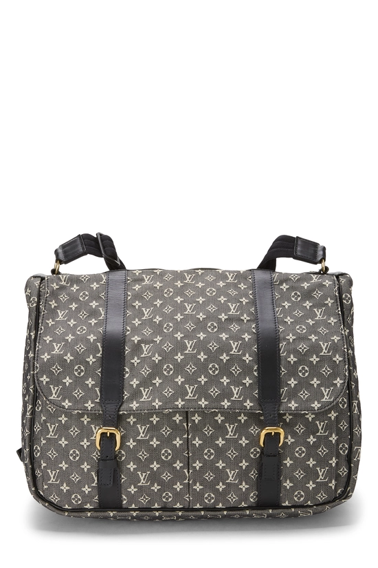Black Monogram Mini Lin Sac Maman, , large image number 0