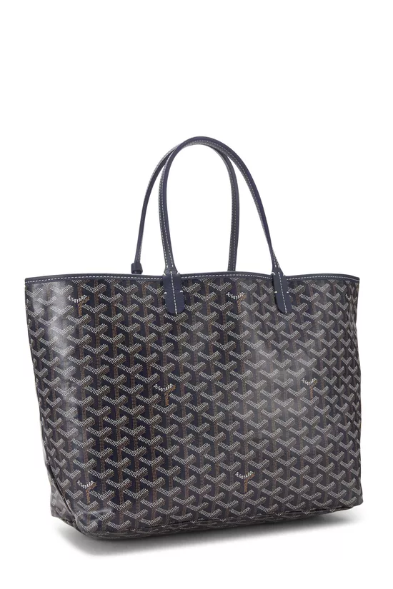 Navy Goyardine Canvas Saint-Louis PM, , large image number 1