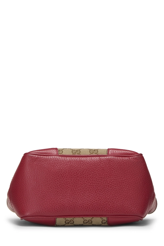 Red Original GG Canvas Bree Top Handle Tote Small, , large image number 4