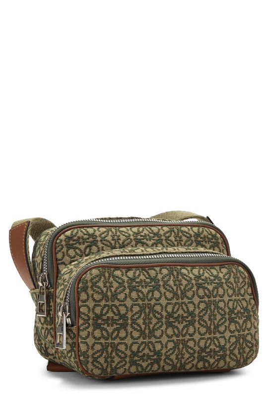 Green Jacquard Canvas Camera Bag Mini, , large image number 1